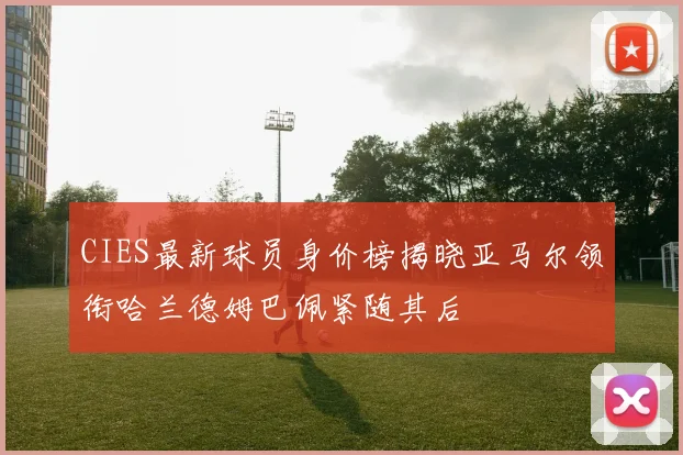 CIES最新球员身价榜揭晓亚马尔领衔哈兰德姆巴佩紧随其后